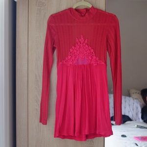 Free People Mock Neck Dress/Tunic